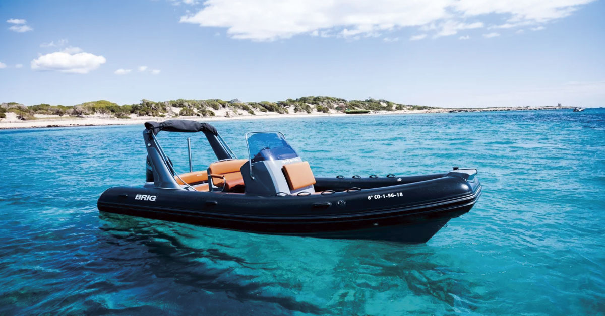inflatable boat brig 650