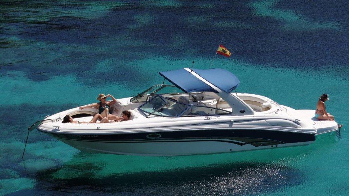 Lancha Sea Ray 290 en Ibiza