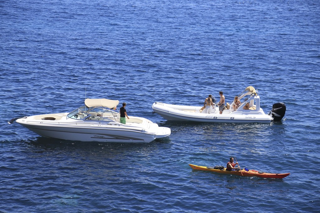 Alquiler barco tandem Ibiza
