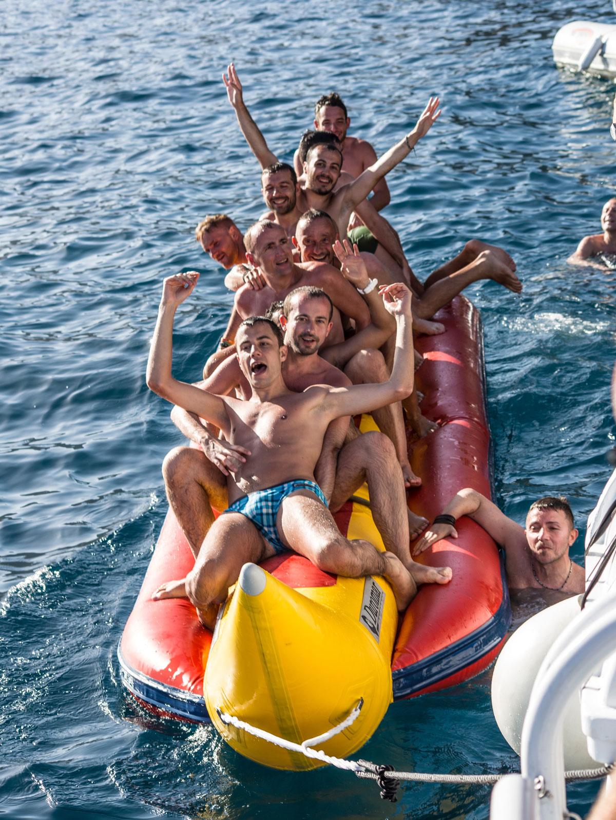 Fiesta en barco Ibiza