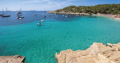 3 playas y 3 calas en Ibiza para ir en barco